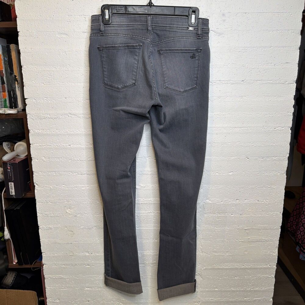 DL1961 Women's Coco Curvy Straight Leg Jeans Gray 25 Capsule Quiet Luxury - Picture 5 of 6